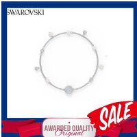 พร้อมส่ง Swarovski สร้อยข้อมือโซ่ ประดับไข่มุกคริสตัล เครื่องประดับแฟชั่น สําหรับผู้หญิง