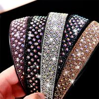 【CC】 Luxury Headbands for Rhinestone Fashion Headdress Padded Hairbands Hair Bands Sparkly Hoop Accessories