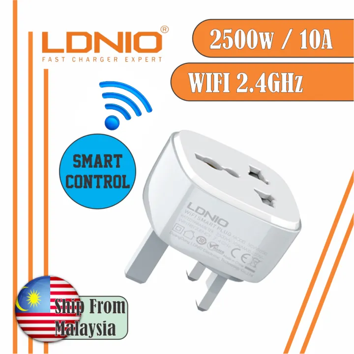 Ldnio Scw Smart Control Power Socket Universal Socket Usb Pd