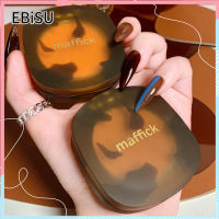 EBISU แอมเบอร์ บลัช เลเล่ ชา ข้อต่อ เนเชอรัล นู้ด แต่งหน้า แดง บลัชโมโนโครม