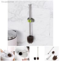 ◐ﺴ Toilet Brush Silicone Heads Stainless Steel Handles Replacement Cleaning Tool Home Bathroom Products Toilet Brush