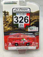 1:64 1974 Datsun 260Z Pan American Race 3 326 # Diecast โลหะผสมรุ่นรถของเล่นสำหรับของขวัญคอลเลกชัน