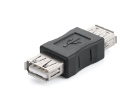 ใหม่ USB 2.0 เสียบปลั๊กหญิงหญิง Coupler อะแดปเตอร์สายไฟ