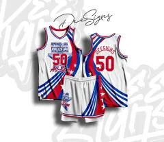 Supreme White All Star Basketball Jersey – On The Arm