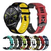 yivdje Silicone Band For Huawei Watch GT2 GT 3 42mm 46mm Sport Bracelet For Huawei GT 3 Pro/GT 2 Pro 2E/Honor GS Pro Men Watchband