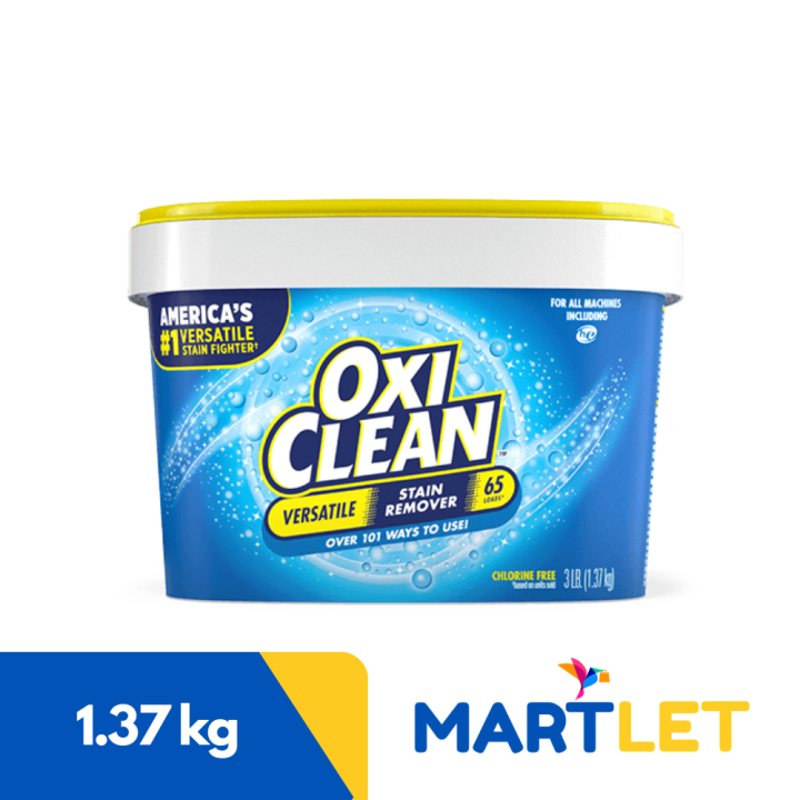 OxiClean VERSATILE STAIN Remover, 65 loads, 1.37kg Lazada PH
