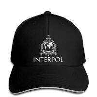 High quality Print Maglietta Baseball Cap Interpol Polizia Internazionale International Police Short Sleeve Hat Peaked Printing