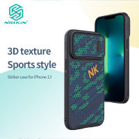 เคสกล้อง Nillkin Texture Striker สำหรับ iPhone 13 Pro Max เคสโทรศัพท์3D Texture Embossed ฝาหลังป้องกันการตกสามมิติ