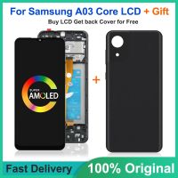 ZZOOI 6.5New Original For Samsung Galaxy A03 Core A032M A032F LCD Display Touch Screen Digitizer Assembly SM-A032F/DS lcd With Frame