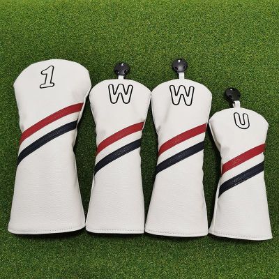 ☑♨❧ Simplicity Golf Woods Headcovers Golf Covers For Driver Fairway Woods Clubs Set Heads PU Leather Unisex