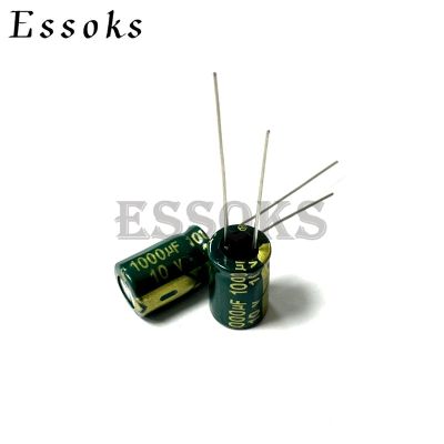 【cw】 20pcs Electrolytic Capacitor 10V1000UF 10V 1000UF 8X10 8X12 mm Frequency Low Aluminum Capacitors ！