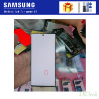 Line Dead Pixel Burn สำหรับ Samsung Galaxy Note 10 SM-N970F /Ds N970F จอแสดงผล LCD Touch Screen Digitizer Assembly Dead Pixel