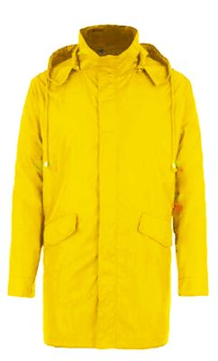 ขายร้อนน้ำหนักเบาผู้ชายยาวธุรกิจเสื้อกันฝนคลุมด้วยผ้าที่ใช้งานชุดกันฝนกับกระเป๋า
