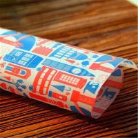 25Pcs British Style Parchment Food Waxed Paper Burger Fries Packaging Baking Paper Sheet French Wrapping Paper Feuille Parchemin