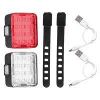 Rear Light For Bicycle Cycling Lights For Mountain Bike With 7 Light Modes And Strap Bicycle Accessories With Electric Horn Function 5 Sound Modes security