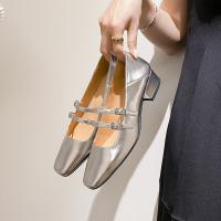 toe sier unky heel -mat retro one-word le h step-on heel tempeent comm show mouth sgle shoes women -GGX23722♘☏℗