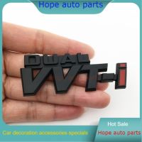 New upgrade Car 3D Metal DUAL VVT-i VVTi Logo Decal Sticker For TOYOTA Camry COROLLA Car Body Tail Emblems Badge Side Fender Stickers
