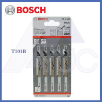 BOSCH ใบเลื่อยจิ๊กซอว์ ใบเลื่อย สำหรับ ตัดไม้ T 101 B Clean for Wood