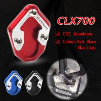 แผ่นขยายขาตั้งสำหรับรถจักรยานยนต์ CFMOTO CLX700 CLX 700 700CLX CNC ขาตั้งข้าง