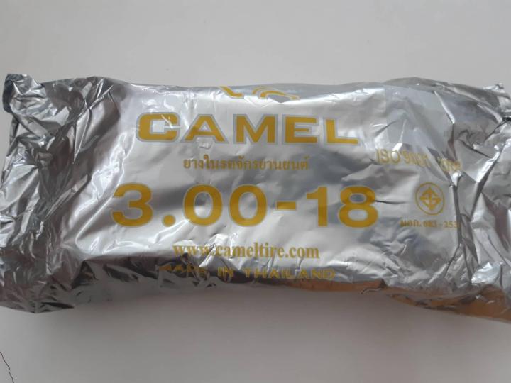 ยางในมอเตอร์ไซด์-300-18-camel-90-90-18