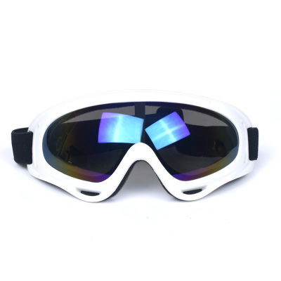 แว่นตาแว่นตาสำหรับเล่นสกี X400ป้องกันกลางแจ้งแว่นตากันลมออฟโรดใช้แรงงานแว่นตานิรภัยแว่นตาที่มีสีสันเด็ก