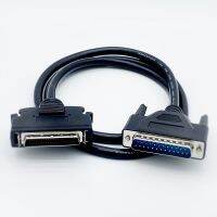 SCSI HPDB50ไปยัง DB25ชายกับชายสแกนเนอร์เคเบิ้ลความหนาแน่นสูง HPDB50ขา50Pin เพื่อ DB25สายพิน
