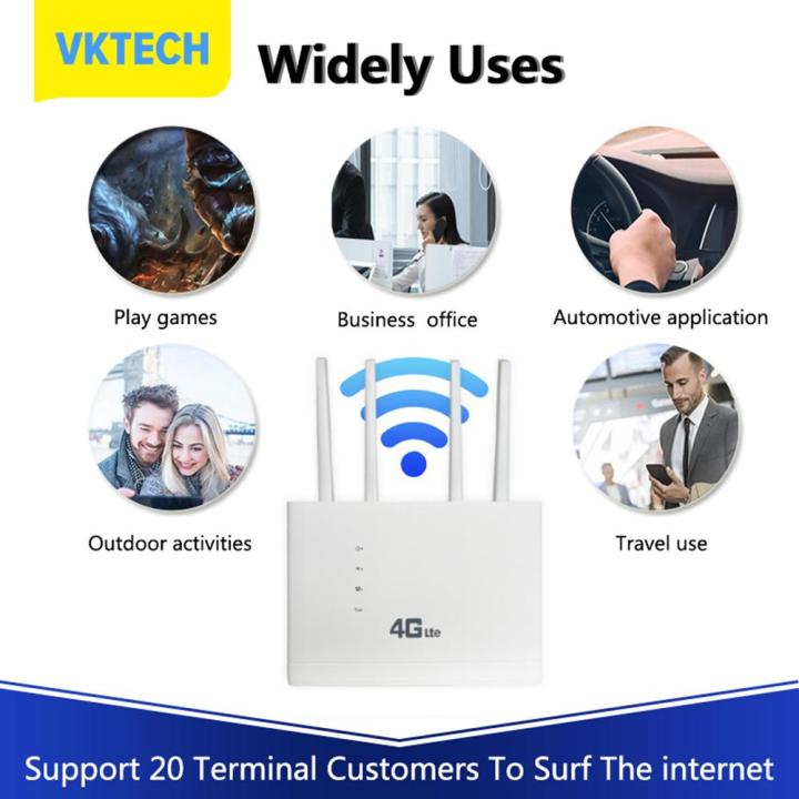 vktech-4g-เราเตอร์ไร้สาย-us-eu-plug-เราเตอร์อินเตอร์เน็ตไร้สายเครือข่าย150mbps-เสาอากาศภายนอกโมเด็ม4พอร์ตเครือข่ายสำหรับสำนักงานบ้าน