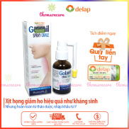 Xịt Golanil Spray Orale - ngăn ngừa viêm họng từ thảo dược cho người lớn