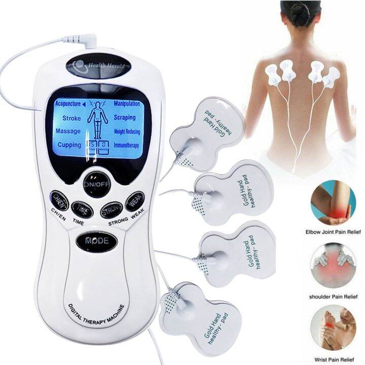 【In Stock 】Electronic Pulse Massager Low Frequency Physiotherapy 8 ...