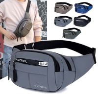 Hot Outdoor Waist Bag Waterproof Waist Bum Bag Running Jogging Belt Pouch Zip Fanny Pack Mobile Phone  Oxford Cloth Chest Bag Running Belt