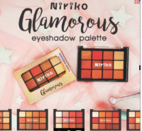 ⚡FLASH SALE⚡♡พร้อมส่ง NirikoN176 Glamorous Eyeshadow Palette 12สี เนื้อกลิตเตอร์และชิมเมอร์ในตลับเดียวกัน ของแท้100%