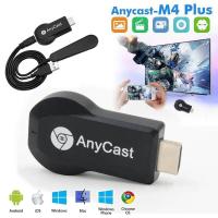 AnyCast M2Plus HD WiFi Displayเชื่อมต่อมือถือเข้าทีวี HD1080P Miracast Dongle TV Dongle Receiver อุปกรณ์เชื่อมต่อมือถือขึ้นทีวี พลัสไร้สายแสดงตัวรับสัญญาณ รองรับ Mac iOs Android และ Window D42