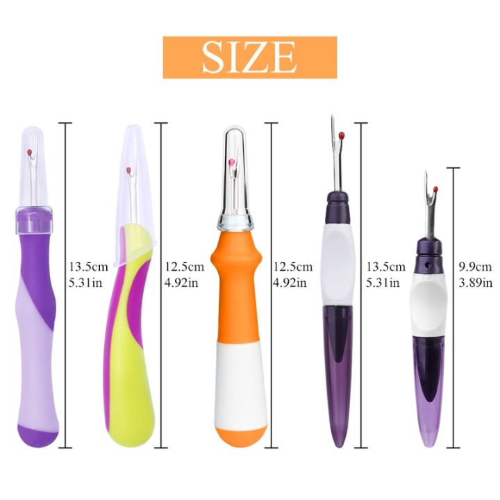 fenrry-1pcs-seam-ripper-thread-cutter-remover-sewing-accessories-embroidery-safety-handle-unpicker