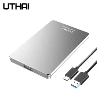 UTHAI G13 USB3.1ใหม่ความเร็วสูง7มม. 5โมบายมิลลิเมตรกล่องใส่ฮาร์ดดิสก์ซาต้า2.5อลูมิเนียมอัลลอยนิ้วตู้กล่อง HDD