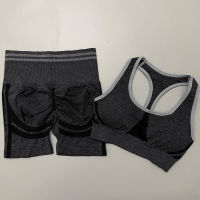 Seamless Women yoga set Workout Sportswear Gym Clothing Fitness Bra High Waist Leggings Sport Suit Tracksuit Sports Short set