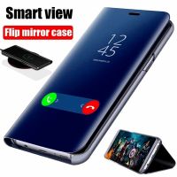 Luxury Smart Mirror Phone Case For iPhone11 12 13 Pro Max 11 6 7 8 6S Plus XS Max XR XS X SE 2020 Support Flip Protective Cover