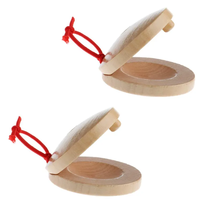 Miffer 1 Pair Wooden Musical Percussion Instrument Kids