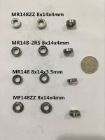 10 PC MR148ZZ L-1480 MR148-2RS MF148ZZ 8x14x4 MR148 Miniature ชุดแบริ่งโลหะลูกยางแบริ่งเปิดแบริ่งหน้าแปลนแบริ่ง--hang yu trade