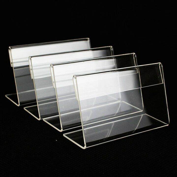 25pcs-tag-plate-6x4cm-acrylic-l-shaped-price-tag-display-holder-rack-label-stands-tool-for-sign-stands-poster-racks-ornament