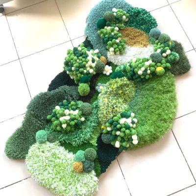 Moss Carpet - 100% Handmade