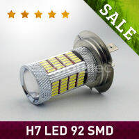 H7 1x 12V 4014 SMD 92 LED High Power สีขาวอัตโนมัติขับรถหมอกไฟหลอดไฟ LED ไฟหน้ารถจัดแต่งทรงผม GLOWTEC