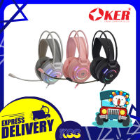 หูฟัง หูฟังเล่นเกมส์ หูฟังเกมมิ่งส์ Oker G225 PRO GAMING HEADSET Jack 3.5+USB รับประกัน 6 เดือน