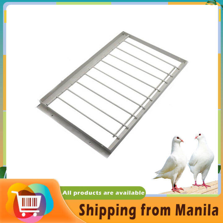 Pigeon trap door with frame Racing pigeon steel cage door Dove Entrance
