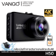 VANGO H50 กล้องติดรถยนต์ บันทึกการเดินทางระดับ 4K ภาพ 8 ล้าน  ชัดสุดในที่มืด f1.8 กว้าง 120 ดูผ่านแอพมือถือ จอ IPS 3