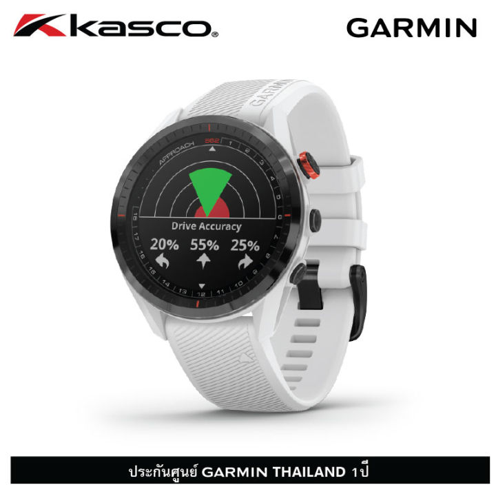 ผ่อน-0-garmin-approach-s62-นาฬิกากอล์ฟพรีเมี่ยมพร้อม-gps-และวัดอัตรการเต้นของหัวใจ-by-kasco-golf-thailand