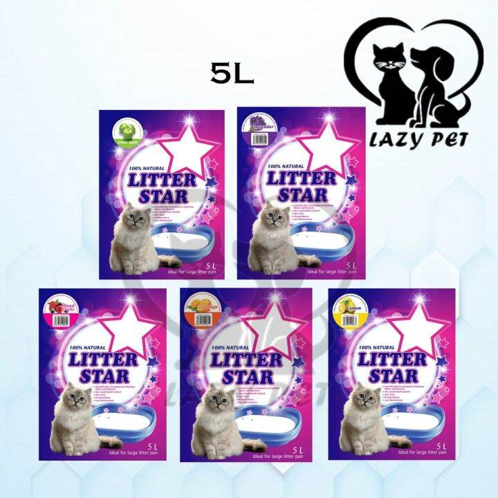 Litter Star Crystal Cat Litter 5L Pasir Kucing Lazada