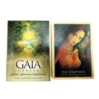 Gaia Oracle การ์ด45-ไพ่สำรับไพ่เวอร์ชั่นภาษาอังกฤษบอร์ดปาร์ตี้เกมทำนายโชคชะตา