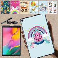 เคสแท็บเล็ตสำหรับ Samsung Galaxy Tab A7 Lite 8.7/Tab A7 10.4/Tab A 8.0/A 10.5/A 10.1/A 9.7/Tab A A6 10.1 Cartoon Print Back Shell-g0g