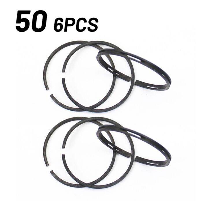 hot-6pcs-air-compressor-piston-accessories-metal-pneumatic-parts-48mm-50mm-51mm