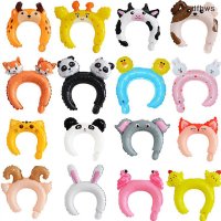 ?[dfhws] 20pcs น่ารักแถบคาดศีรษะฟอยล์บอลลูนสัตว์เด็กของเล่นตกแต่งปาร์ตี้